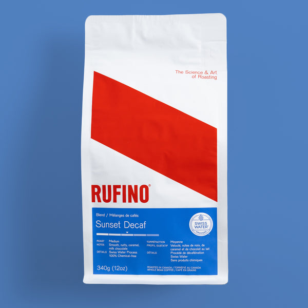 RUFINO Sunset Decaf Swiss Water Process coffee