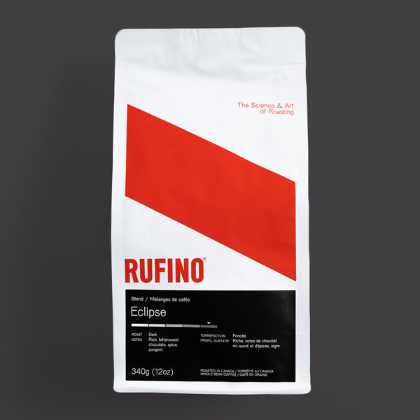 RUFINO Eclipse dark roast coffee