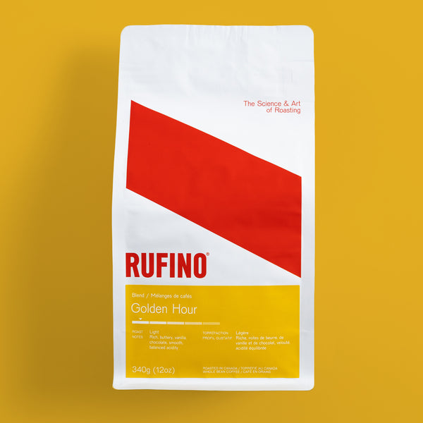 RUFINO Golden Hour light roast coffee