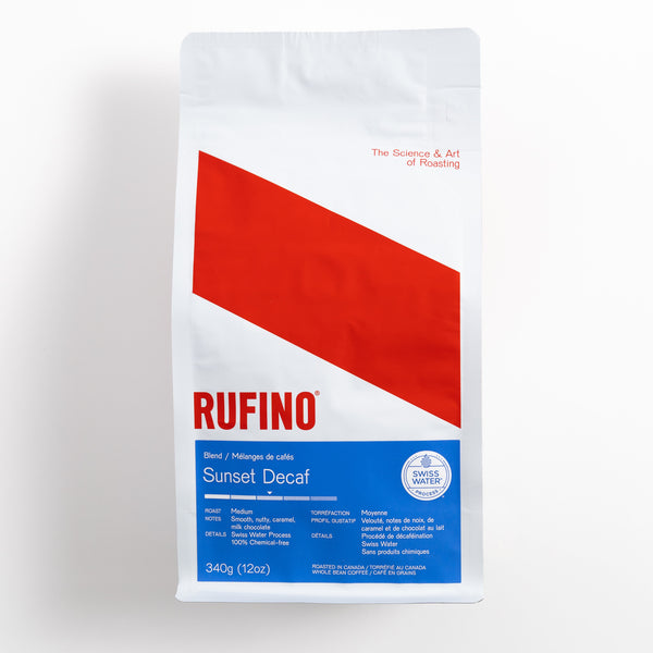 RUFINO Sunset Decaf Swiss Water Process coffee